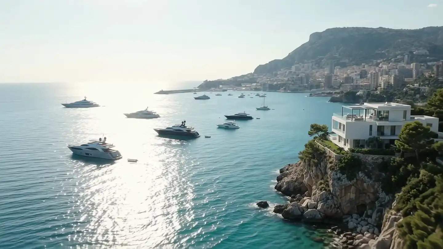 Villa Luna — A villa that looks over all of Monaco